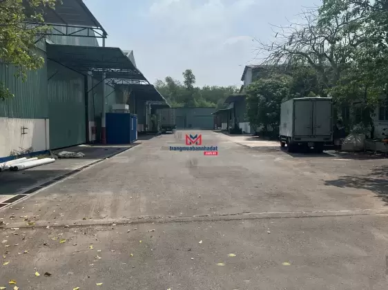 Bán nhà xưởng mặt tiền đường tại Phường Thới Hòa Bình Dương