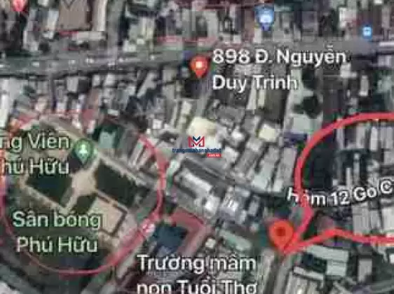 Bán đất HXH đường Gò Cát Q9 DT 104m2 giá 4,3 tỷ SHR công chứng nhanh dân cư đông