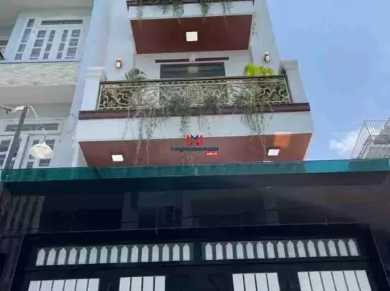 Nhà bán chính chủ HXH quay đầu gần chợ An Nhơn * có thang máy, 71m2* 5 tầng, 5PN, 6WC, giá hơn 9 tỷ