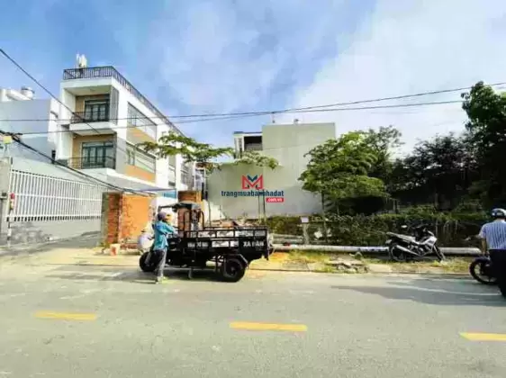 Giá nào cũng bán - lô đất mặt tiền 79m2 đường số sát Phạm Văn Đồng KD đa ngành nghề 6 tỷ 45