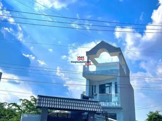 Nhà mới 1 trệt 2 lầu ở mặt tiền Nguyễn Thị Bảy, Phường 6, TP Tân An