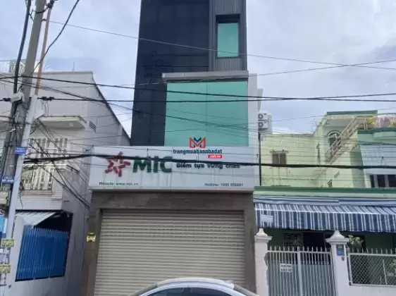 Toà nhà 4 lầu 1 hầm mặt tiền Nguyễn Văn Hoa phường Thống Nhất