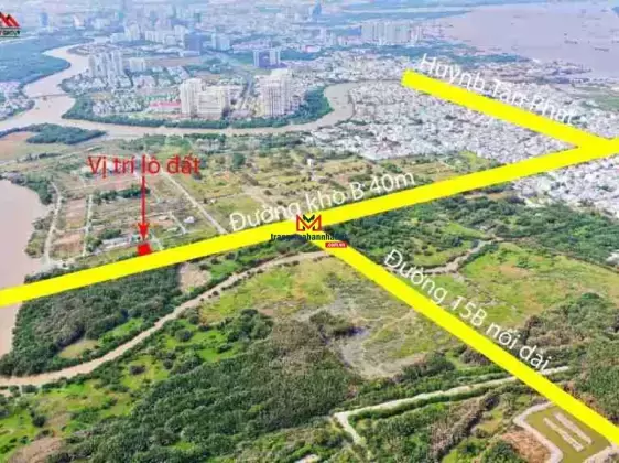 Bán đất giá 45 triệu VND/m2 tại đường 15B, Nhà Bè, Hồ Chí Minh