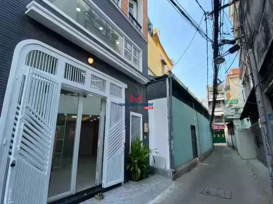 Bán nhà C4 dòng tiền 13Tr/tháng xây CHDV cấp phép 6Lầu ~ 128TR/m2 gần chợ bà chiểu cầu bông Quận 1