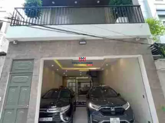 Bán nhà tái định cư Ngọc Thụy 80m2 x 4,5Tx 5,33m MT, thang máy 450kg, ngõ thông 2 ô tô để trong nhà