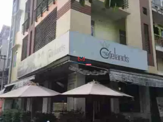 Góc 2 MT hẻm kinh doanh thông 8m vỉa hè Phan Văn Trị, P7. Sân tenis Hoàng Long, DT 6x20m giá 12.7tỷ