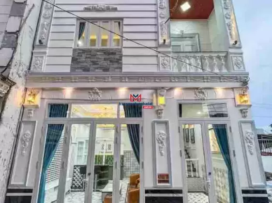 Nhà 1 trệt 1 lầu full nội thất trục chính hẻm tổ 7b Nguyễn Văn Linh