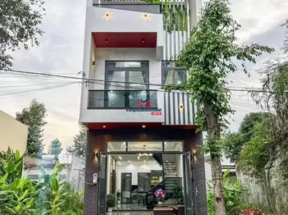 Bán nhà mới xây 1 trệt 2 lầu đường D 26 khu Hồng Loan