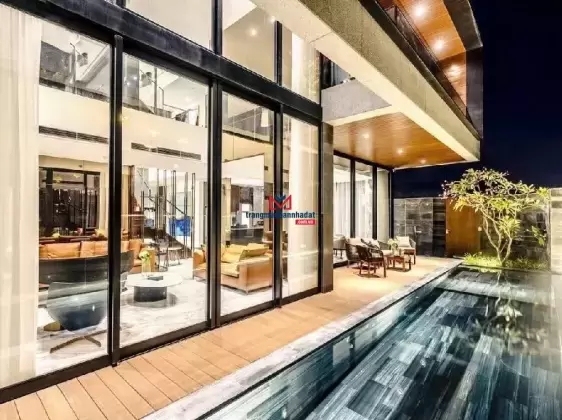 Bán villas nghỉ dưỡng đẳng cấp 3 tầng đường Song Hào, view sông