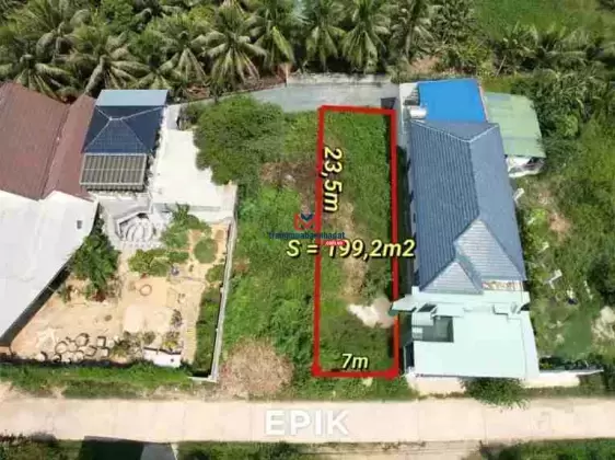 Lô đất đường Liên Thôn Thạch Thành, Ninh Quang, Ninh Hòa