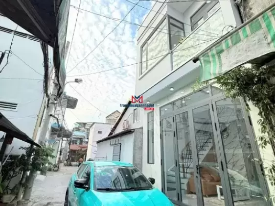 Nhà trệt lầu xây mới hẻm 107 Xô Viết Nghệ Tĩnh