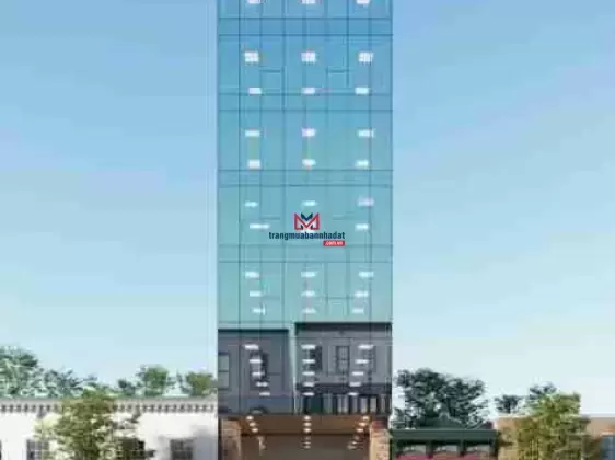 Bán nhà mặt phố khu Hoàng Quốc Việt - Đặng Thuỳ Trâm, DT: 110m2. 8 tầng thang máy