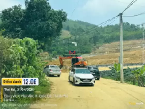 Bán đất nền Phú Mãn, Quốc Oai, Hà Nội – Chỉ từ 11 triệu/m², view thoáng, gần CNC Hoà Lạc