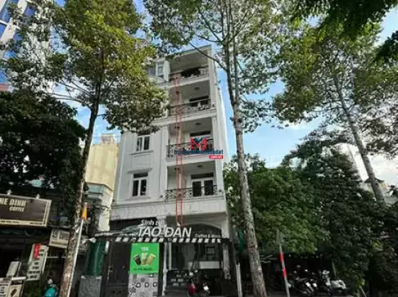 Bán tòa nhà Tân Định, quận 1  - mặt tiền Hoàng Sa, hầm 5 tầng